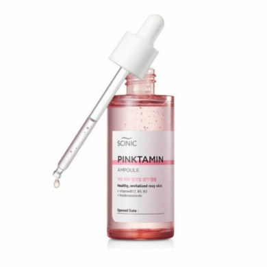 Висококонцентрована вітамінна сироватка Scinic Pinktamin Ampoule 50 мл купити в Україні