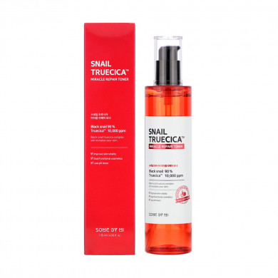 Восстанавливающий тонер с муцином улитки, SOME BY MI, Snail Truecica Miracle Repair Toner, 135 мл купить в Украине Восстанавливающий тонер с муцином улитки, SOME BY MI, Snail Truecica Miracle Repair Toner, 135 мл купить в Украине