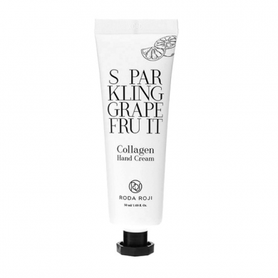 Крем для рук с коллагеном с ароматом грейпфрута Roda Roji Sparkling Grape Fruit Collagen Hand Cream 50 мл купить в Украине