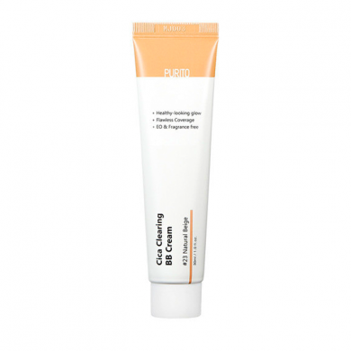 BB крем с экстрактом центеллы, Purito, Cica Clearing BB Cream, SPF38/PA+++, #23, 30 мл купить в Украине BB крем с экстрактом центеллы, Purito, Cica Clearing BB Cream, SPF38/PA+++, #23, 30 мл купить в Украине