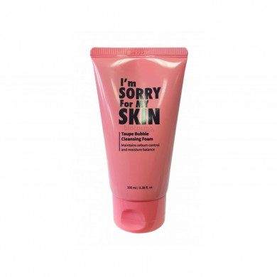 Пенка для умывания с уголным порошком, I'm Sorry For My Skin, Taupe Bubble Cleansing Foam, 100 мл купить в Украине Пенка для умывания с уголным порошком, I'm Sorry For My Skin, Taupe Bubble Cleansing Foam, 100 мл купить в Украине
