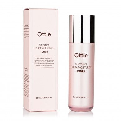Увлажняющий тонер для лица с гиалуроновой кислотой, Ottie, Emitance Hydra Moisturize Toner, 130 мл купить в Украине Увлажняющий тонер для лица с гиалуроновой кислотой, Ottie, Emitance Hydra Moisturize Toner, 130 мл купить в Украине