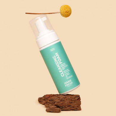 Пінка для вмивання для жирної та комбінованої шкіри Marie Fresh Cosmetics Cleansing Foam 160 мл купити в Україні 2