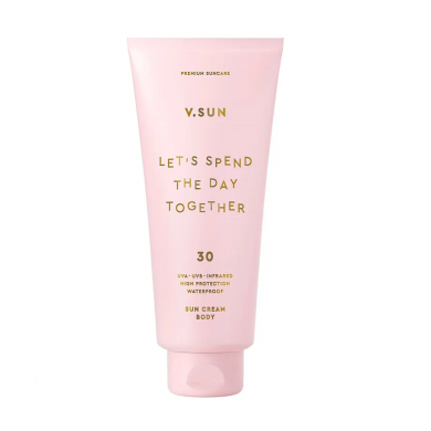Солнцезащитный крем для тела V.SUN Let's Spend The Day Together SPF 30 200 мл купить в Украине