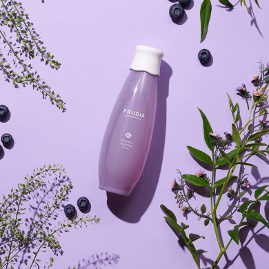 Увлажняющий тонер с экстрактом черники FRUDIA Blueberry Hydrating Toner 195 мл купить в Украине 3